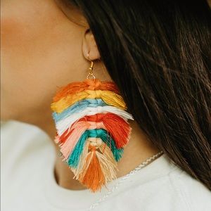 Boho Multicolored Earrings